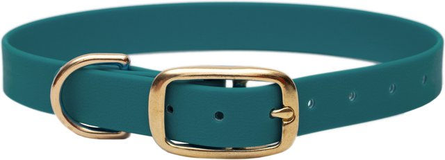 Emmy & Pepe Biothane Halsband Gold Green XXL 25mm 59-69cm – Bild 1 von 1