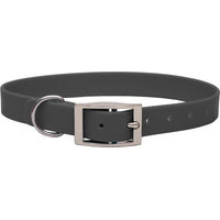 Produktbild von Emmy & Pepe Biothane Halsband Grau Silber 20mm L 39-49cm