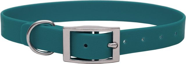Emmy & Pepe Biothane Halsband Green S 16mm 25-33cm Silber – Bild 1 von 1