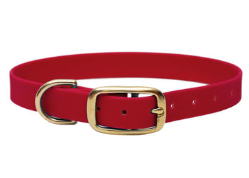 Produktbild von Emmy & Pepe Biothane Halsband Magenta Gold XL 49-59cm wasserabweisend