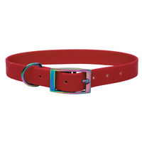 Produktbild von Emmy & Pepe Biothane Halsband Magenta Regenbogen XXL 59-69cm wasserabweisend
