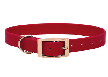 Produktbild von Emmy & Pepe Biothane Halsband Magenta Rosegold XXL 59-69cm wasserabweisend