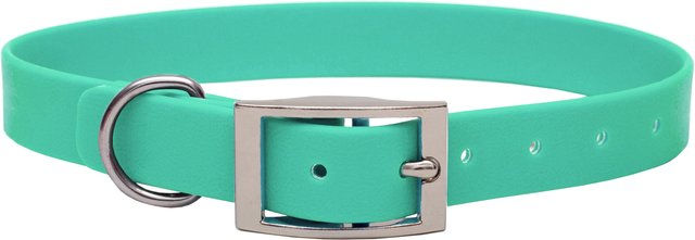 Emmy & Pepe Biothane Halsband Mint Silber 20mm XL 49-59cm – Bild 1 von 1