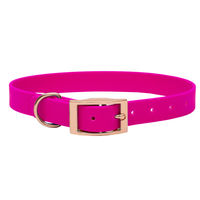 Produktbild von Emmy & Pepe Biothane Halsband Rosa Rosegold Größe L 39-49cm wasserabweisend