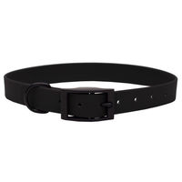 Produktbild von Emmy & Pepe Biothane Halsband Schwarz wasserabweisend Größe S 25-33cm