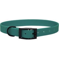 Produktbild von Emmy & Pepe Biothane Halsband Waldgrün Schwarz 20mm L 39-49cm