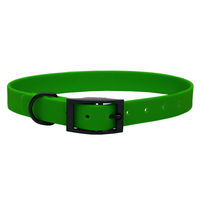 Produktbild von Emmy & Pepe Biothane Halsband wasserabweisend Olive/Schwarz Größe M 33-40cm