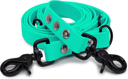 Emmy & Pepe Biothaneleine Mint 20mm 2m mit Scherenkarabiner Schwarz – Bild 1 von 1