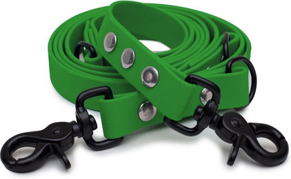 Emmy & Pepe Biothaneleine Olive 20mm 3m mit Scherenkarabiner Schwarz – Bild 1 von 1
