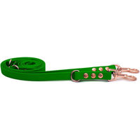 Produktbild von Emmy & Pepe Biothaneleine Olive 25mm 2.50m mit Bolzenkarabiner Rosegold