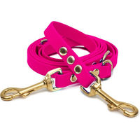Produktbild von Emmy & Pepe Biothaneleine Pink 25mm 3m mit Bolzenkarabiner Gold