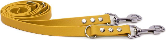 Emmy & Pepe Biothaneleine Sonnengelb 16mm 2.50m mit Bolzenkarabiner Silber – Bild 1 von 1