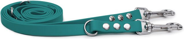 Emmy & Pepe Biothaneleine Waldgrün 20mm 2.50m mit Bolzenkarabiner Silber – Bild 1 von 1