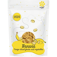 Produktbild von Emmy & Pepe Freeze-dried Banane Gefriergetrocknete Früchte Hundensnack Vegan 30 g - 30 g