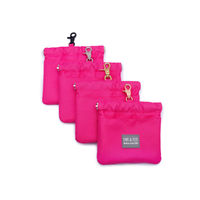 Produktbild von Emmy & Pepe Futterbeutel Wau-Pocket Pink Gold mit Metallverschluss