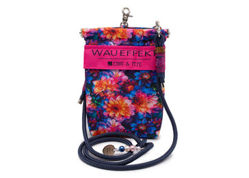 Produktbild von Emmy & Pepe Futterbeutel Wau-to-go Dahlia aus Stoff bunt