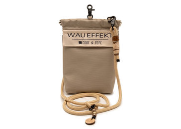 Produktbild von Emmy & Pepe Futterbeutel Wau-to-go Dune aus Polyester in Beige