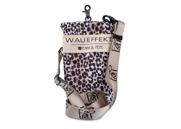Produktbild von Emmy & Pepe Futterbeutel Wau-to-go Leo Dark Schwarz Bunt aus Polyester