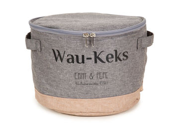 Produktbild von Emmy & Pepe Futtersack Wau-Keks in Taupe aus Polyester