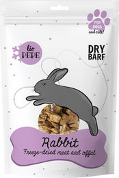 Produktbild von Emmy & Pepe Gefriergetrocknetes Kaninchenleber Leckerli Monoprotein 60g - 60 g