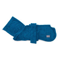 Produktbild von Emmy & Pepe Hundebademantel aus Bambusfaser Blau XXL OEKO-Tex 100