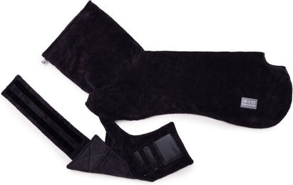 Emmy & Pepe Hundebademantel aus Bambusfaser Grau XL Short – Bild 1 von 1