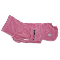 Produktbild von Emmy & Pepe Hundebademantel aus Bambusfaser in Rosa Grösse M mit OEKO-Tex 100 Zertifizierung