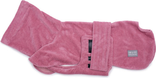 Emmy & Pepe Hundebademantel aus Bambusfaser Rosé XL – Bild 1 von 1