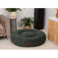 Produktbild von Emmy & Pepe Hundebett Cord Grün Oval XL 140x120cm