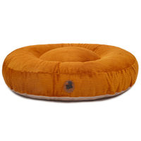 Produktbild von Emmy & Pepe Hundebett Cord Mustard Oval M 100x80cm Gelb