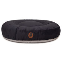 Produktbild von Emmy & Pepe Hundebett Cord Schwarz Oval Größe S