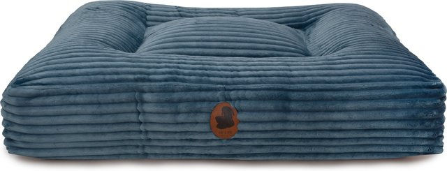 Emmy & Pepe Hundebett Kuschelcord Jeans Eckig L 120x100cm – Bild 1 von 1