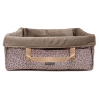 Produktbild von Emmy & Pepe Hundebett Leo Creme Oval Grösse L aus Stoff
