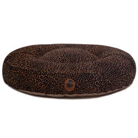 Produktbild von Emmy & Pepe Hundebett Leo Leo Bronze Oval XL 140x120cm mit Memory Foam Braun