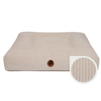 Produktbild von Emmy & Pepe Hundebett Wau-Bed Cord Creme Eckig S 80x60cm