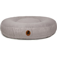 Produktbild von Emmy & Pepe Hundebett Wau-Bed Cord Hellgrau Oval Größe L 120x100cm
