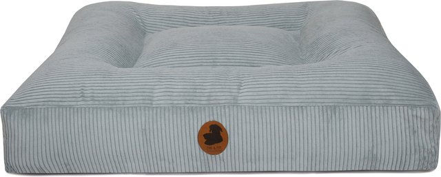Emmy & Pepe Hundebett Wau-Bed Cord Icemint Eckig XL 140x120cm – Bild 1 von 1