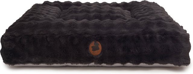 Emmy & Pepe Hundebett Wau-Bed Cozy Bubble Black Eckig S 80x60cm – Bild 1 von 1