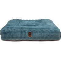 Produktbild von Emmy & Pepe Hundebett Wau-Bed Cozy Bubble Petrol Eckig S 80x60cm