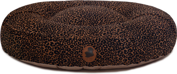 Emmy & Pepe Hundebett Wau-Bed Leo Leo Bronze Oval XL 140x120cm – Bild 1 von 1