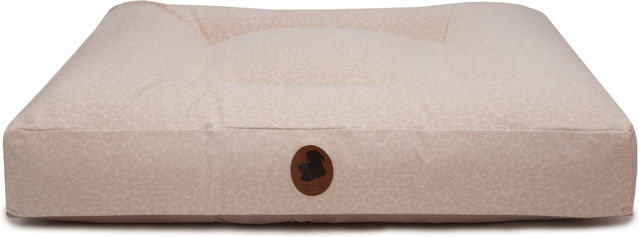 Emmy & Pepe Hundebett Wau-Bed Leo Leo Creme Eckig M 100x80cm – Bild 1 von 1