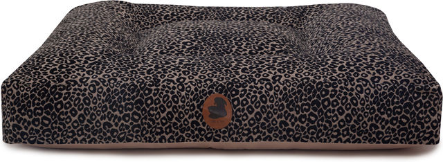 Emmy & Pepe Hundebett Wau-Bed Leo Leo Silver Eckig S 80x60cm – Bild 1 von 1