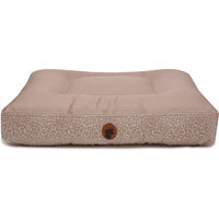 Produktbild von Emmy & Pepe Hundebett Wau-Bed Leo Leo Taupe Eckig L 120x100cm