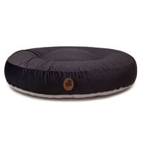 Produktbild von Emmy & Pepe Hundebett Wau-Bed Pets Friendly 2.0 Schwarz Oval XL 140x120cm mit Memory Foam