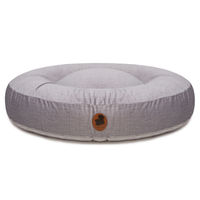 Produktbild von Emmy & Pepe Hundebett Wau-Bed Pets Friendly 2.0 Silver in XL 140x120cm mit Memory Foam in Grau/Silber