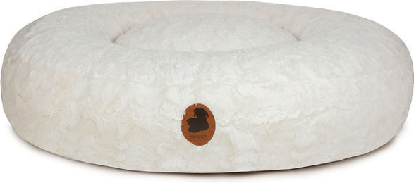 Emmy & Pepe Hundebett Wau-Bed Wild Wave Creme Oval Größe L 120x100cm – Bild 1 von 1