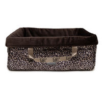 Produktbild von Emmy & Pepe Hundebett Wau-Snuggle Leo Dark Oval XS Bunt Stoff