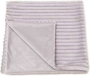 Emmy & Pepe Hundedecke Kuschelcord Light Grey Größe L 120x100cm – Bild 1 von 1