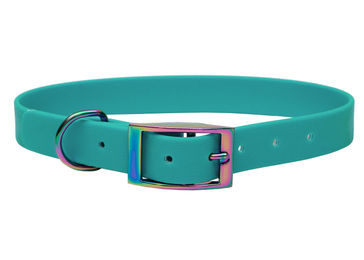 Emmy & Pepe Hundehalsband Biothane Türkis S wasserfest vegan und hypoallergen – Bild 1 von 1