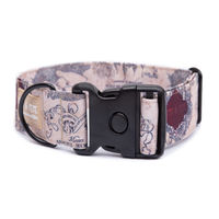 Produktbild von Emmy & Pepe Hundehalsband Extreme Karte der wasserabweisenden Stoff, 35-55 cm